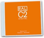 RAL Digital C2 - elektroniczna biblioteka RAL Classic do zastosowania w aplikacjach graficznych (RAL-C2)