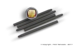 Wkłady do piórka Intuos3  typu „Felt” - czarne (PSI-A038)