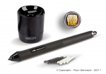 Piórko Art Pen do Wacom Intuos4 i Cintiq 21 UX z podstawką i wkładami (KP-701E-01)