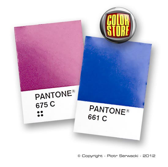 Zestaw wzorników PANTONE Plus Series  Solid Chips coated & uncoated - segregatory z wymiennymi kartami